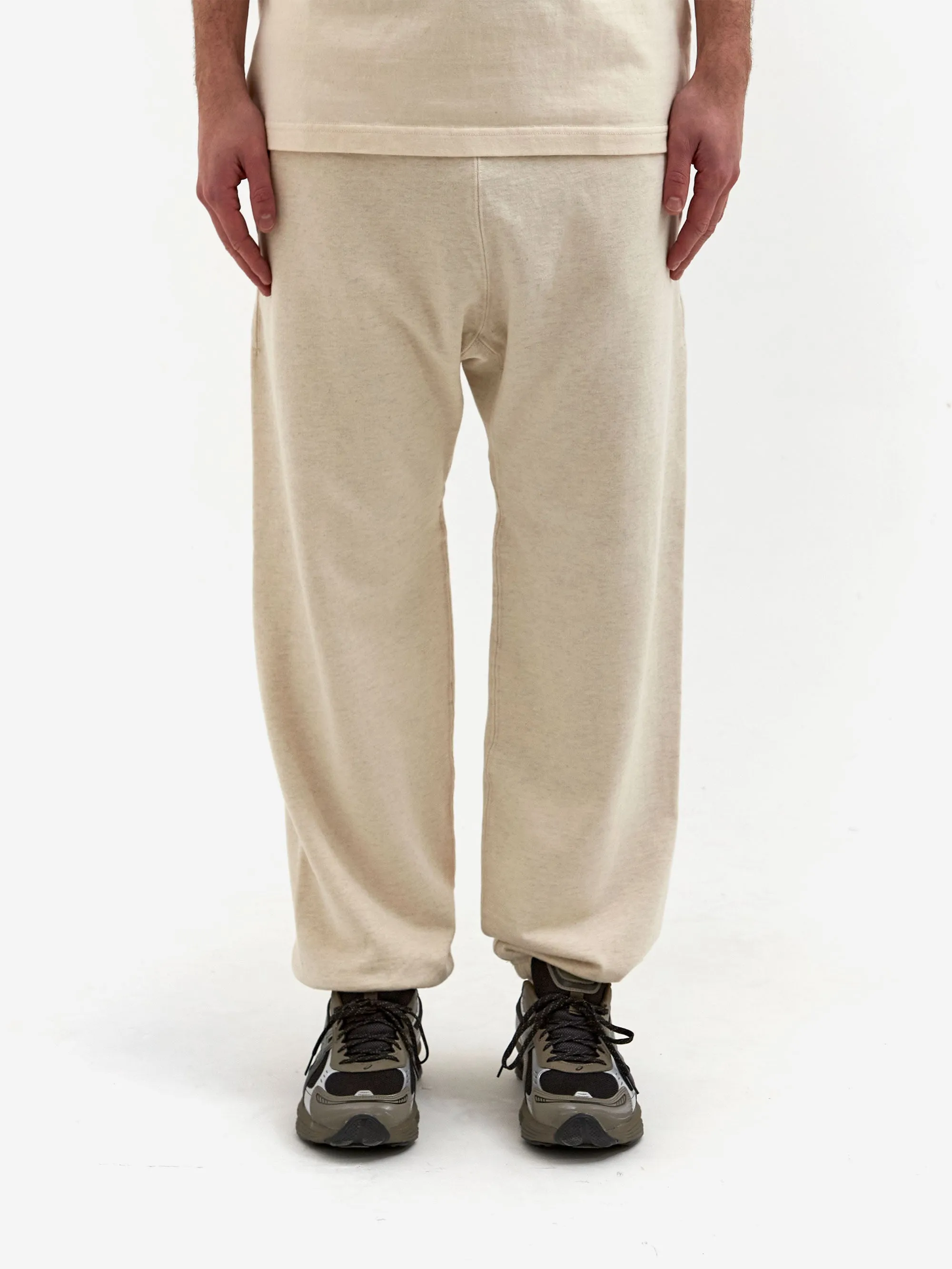 Snow Peak Recycled Cotton Sweat Pants - Oatmeal