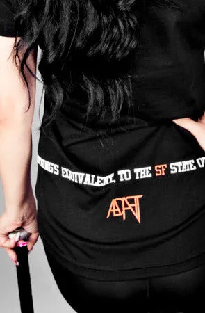 State of Mind (Women's Black/Orange Tee)