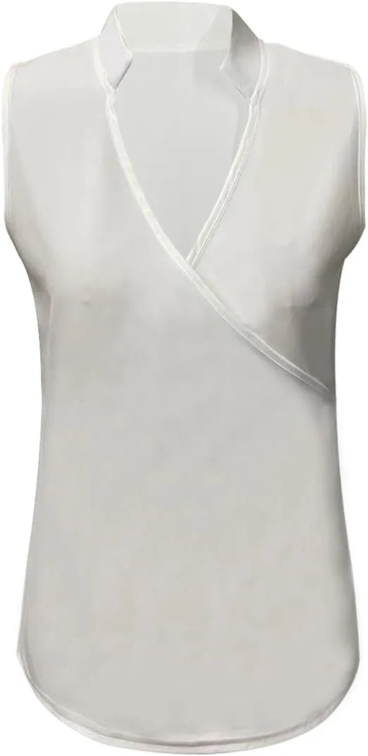 Sylis Elegant sleeveless solid color top
