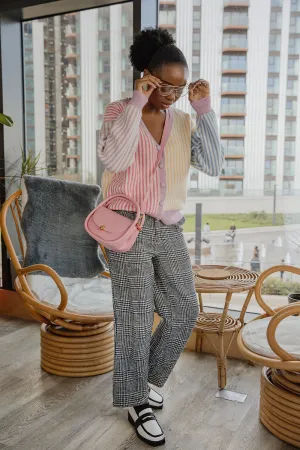 Tweed High Waisted Trousers