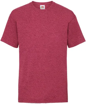 Vintage Heather Red - Kids valueweight T