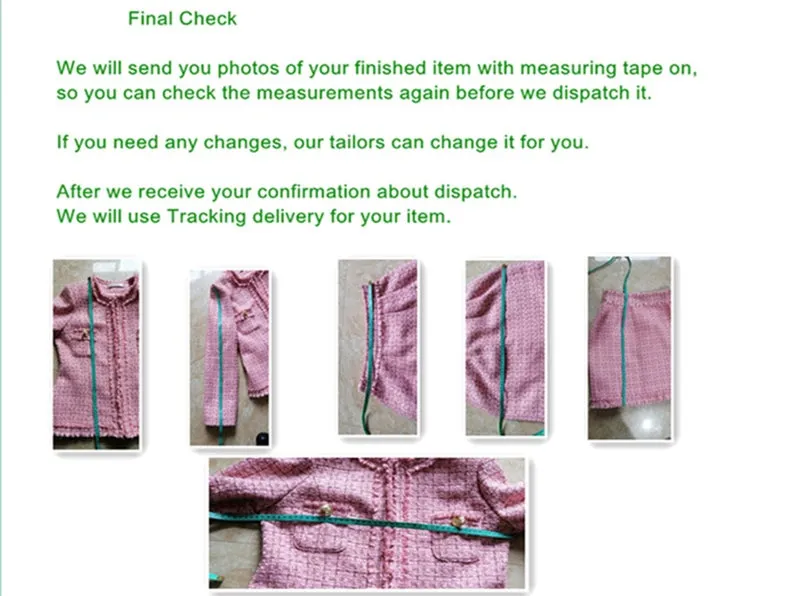 Women Pink Tweed Blazer Sets with Pockets